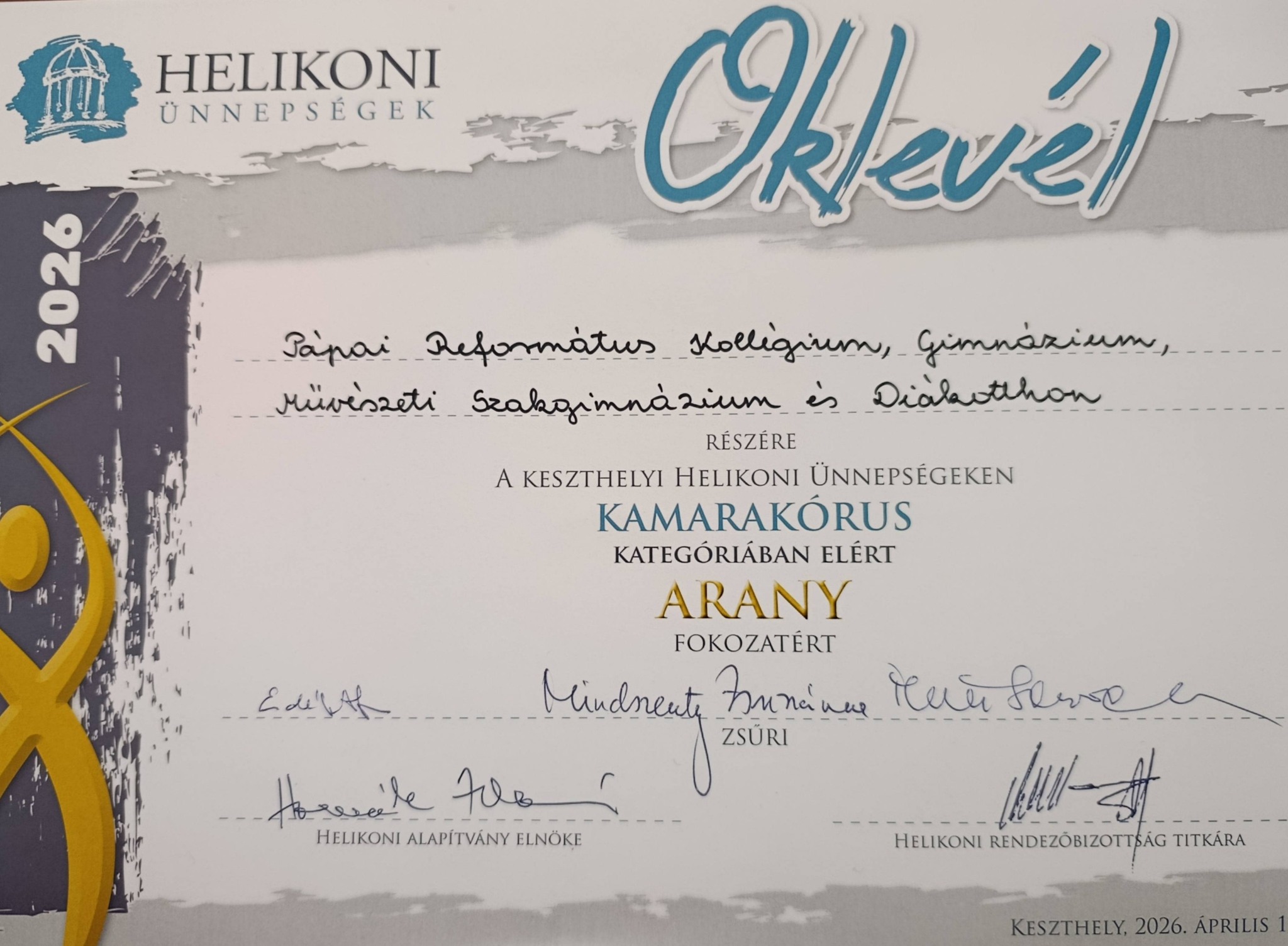 Kórusunk sikere